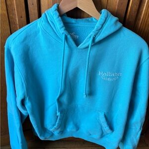 Hollister Teal sweatshirt